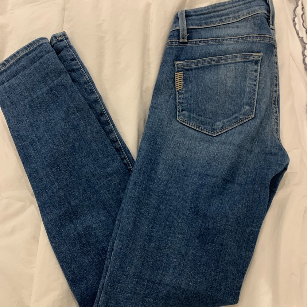 Paige blue skinny jeans